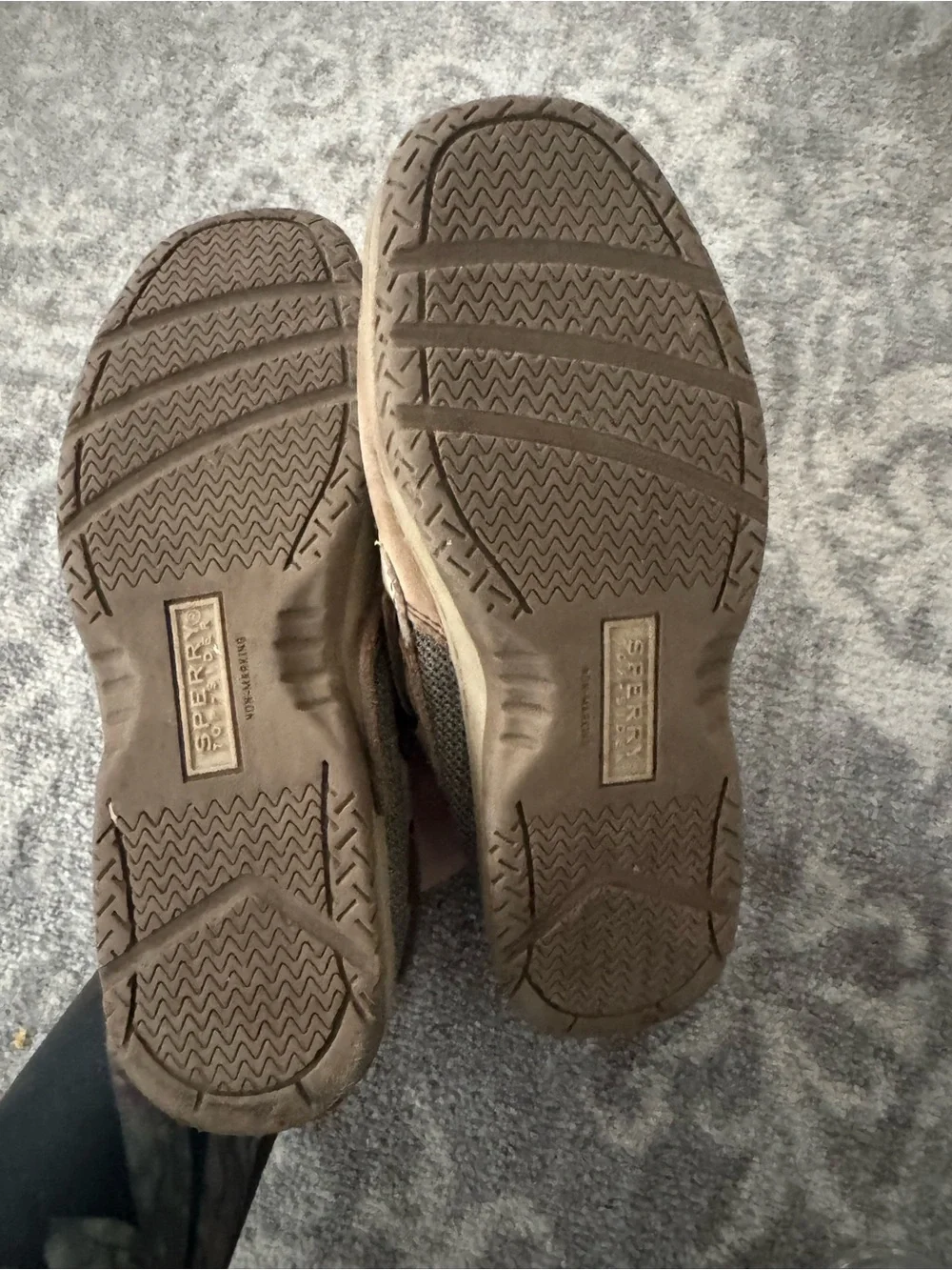 Sperry Kids Tan Boat Shoes sz 2